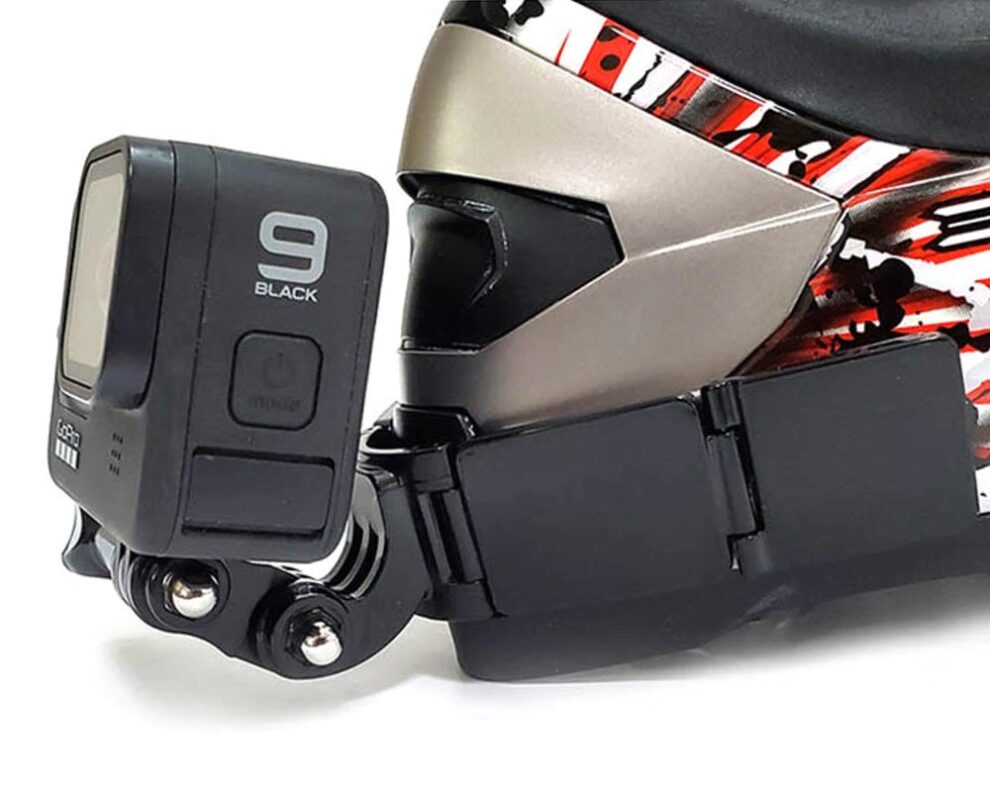 2 Adaptateurs 1/4" Pour GoPro, Insta360, Sony - Aluminium Avec Revêtement Caoutchouc Pour Trépied Et Support