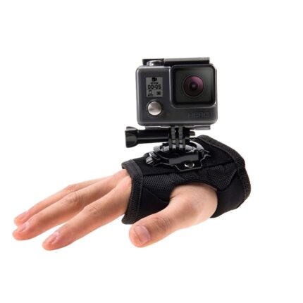 Guante De Correa Para Palma Mano Giratoria 360° Compatible GoPro