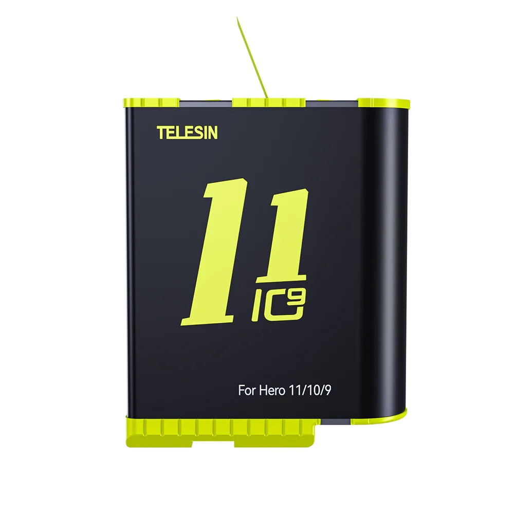 Bateria Recargable 1750mAh TELESIN para GoPro Hero 12 / 11 / 10 / 9 Black -  Tienda de artículos GoPro